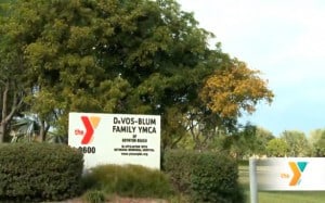 YMCA sign